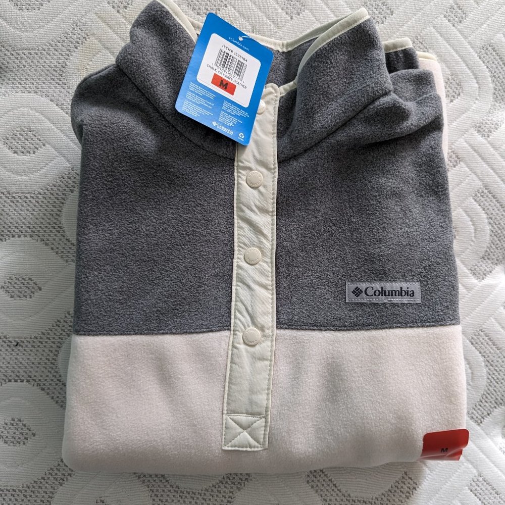 Columbia Women's Fleece 1/2 Snap Pullover - M